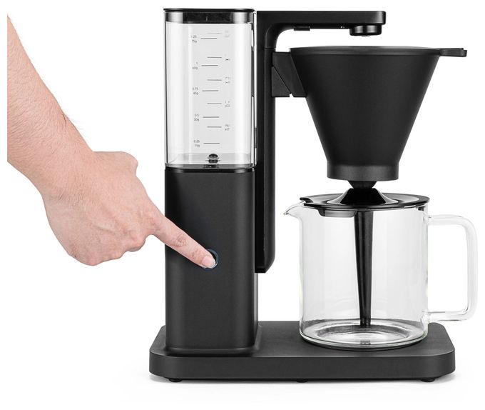 10 Tassen Filterkaffeemaschine 1,2 l (Schwarz, Transparent) CM10B-A125 