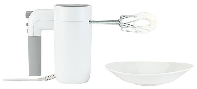 Handmixer 350 W 5 Stufen  Easy (Grau, Weiß) 