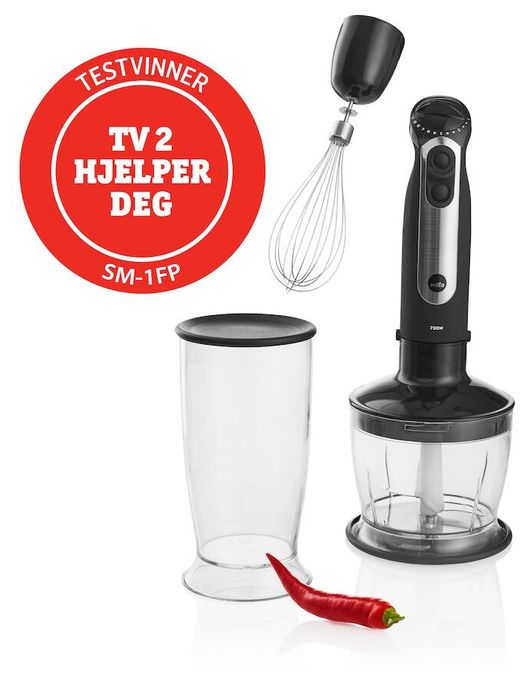 Stabmixer 700 W  Essential Set (Schwarz, Silber) 