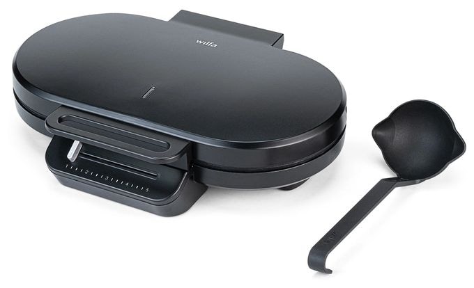Waffeleisen Herz (Form) für 2 Waffel(n) 1200 W WM4DB-160 
