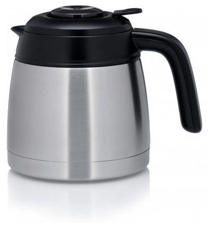 10 Tassen Thermo Filterkaffeemaschine 1,3 l  Bueno Pro Thermo (Schwarz, Silber) 