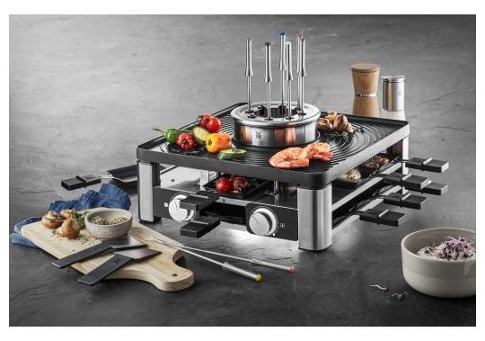 8 Person(en) 1960 W Lumero Gourmet Station 3-in-1 Raclette 