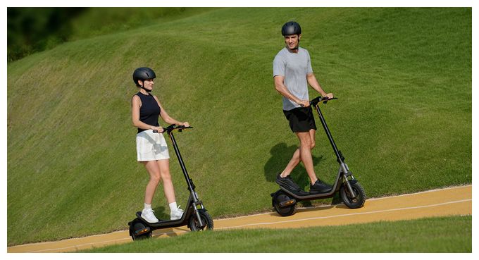 400 W E-Scooter 10 Ah bis 50 km Reichweite 26,3 kg  Electric Scooter 6 (Grau) 