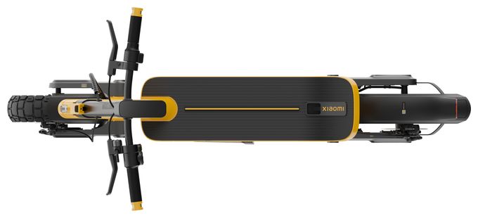 500 W E-Scooter 12,5 Ah 75 km Reichweite 33,7 kg  Electric Scooter 6 Ultra (Gelb, Schwarz) 