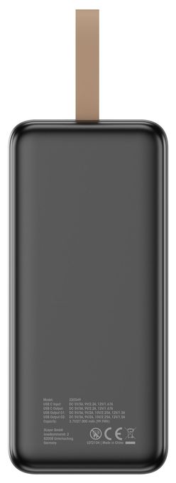 27000 mAh Powerbank USB Typ-C  Rapid (Schwarz) 