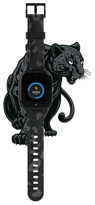 Digital  Smartwatch Rechteckig IP68 4G  XGO3 Gen 2 (Schwarz) 