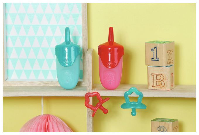 BABY born Kleine Flasche & Schnuller 
