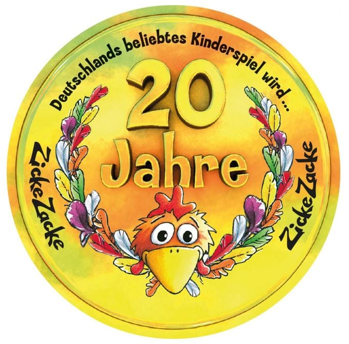 Brettspiel bis zu 4 Spielern ab 4 Jahr(e) 19981 Zicke Zacke Hühnerkacke 