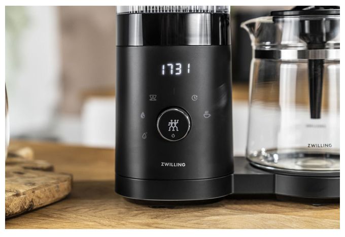 12 Tassen Filterkaffeemaschine 1,5 l  Enfinigy (Schwarz) 
