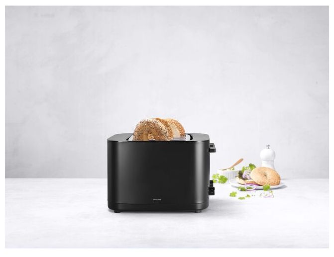 Toaster 1800 W 2 Scheibe(n)  Enfinigy kurz (Schwarz) 