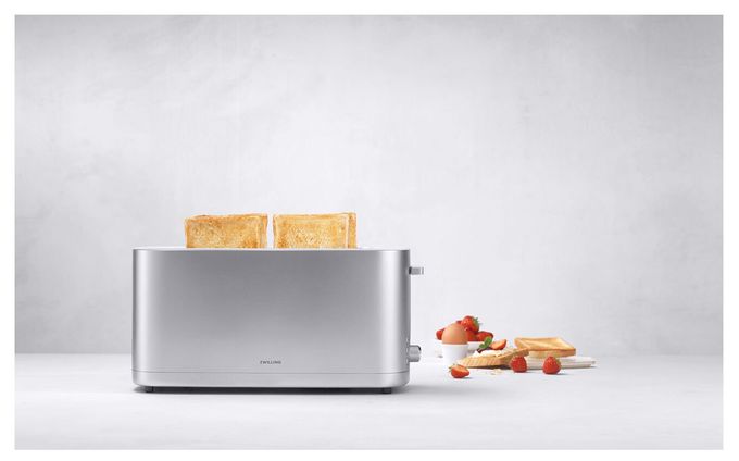 Toaster 1800 W 2 Scheibe(n)  Enfinigy lang (Satinierter Stahl) 
