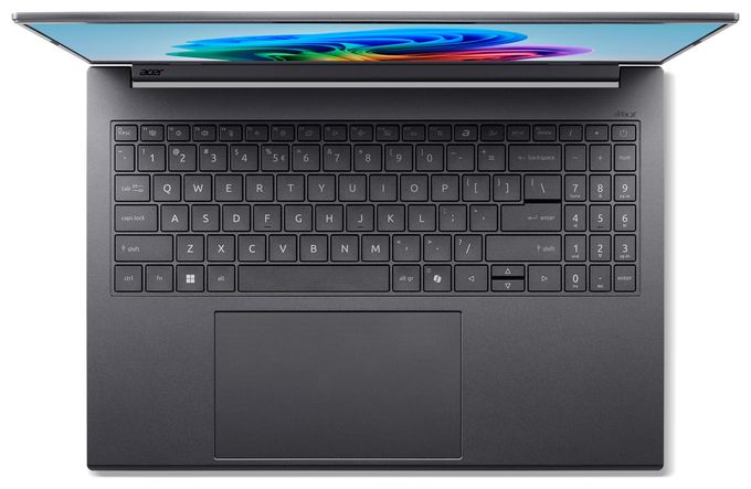 WUXGA Notebook 40,6 cm (16 Zoll) 1920 x 1200 Pixel 32 GB Ram 1 TB SSD Windows 11 Home Qualcomm Snapdragon max. 3 GHz  Aspire AI A16-11M-X4RP (Grau) 