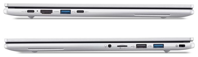 Full HD Notebook 39,6 cm (15.6 Zoll) 1920 x 1080 Pixel 512 GB SSD Windows 11 Home AMD Ryzen 7 max. 4,5 GHz  Aspire Lite AL15-45P-R19T (Silber) 