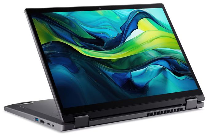WUXGA Notebook 35,6 cm (14 Zoll) 1920 x 1200 Pixel 1 TB SSD Windows 11 Home Intel Core Ultra 7 max. 4,8 GHz  Aspire Spin ASP14-52MTN-75Q5 (Grau) 