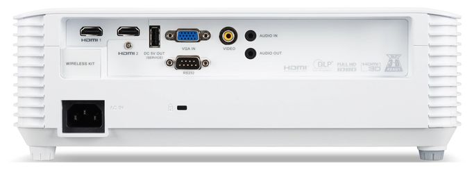 1080p (1920x1080) DLP Lampe Standard Throw-Projektor 3500 ANSI Lumen  H6518STi (Weiß) 