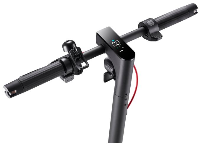 350 W E-Scooter 7,65 Ah bis 40 km Reichweite 19,2 kg  NES033 (Schwarz) 