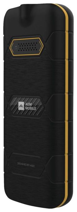 4G Smartphone 6,1 cm (2.4 Zoll 2 MP Dual Sim  M9F Floating (Schwarz, Orange) 