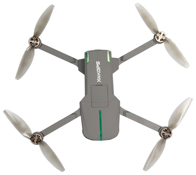 Quadrocopter Multicopter/Drohne Flugzeit: 44 min  AMXFlight X4KGPS (Grau) 