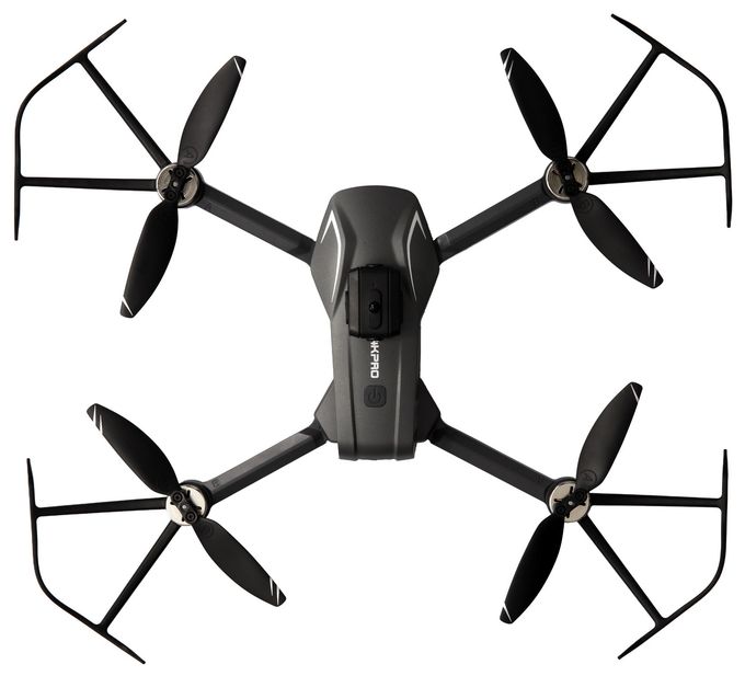Quadrocopter Multicopter/Drohne Flugzeit: 30 min  AMXFlight X4KPro (Grau) 