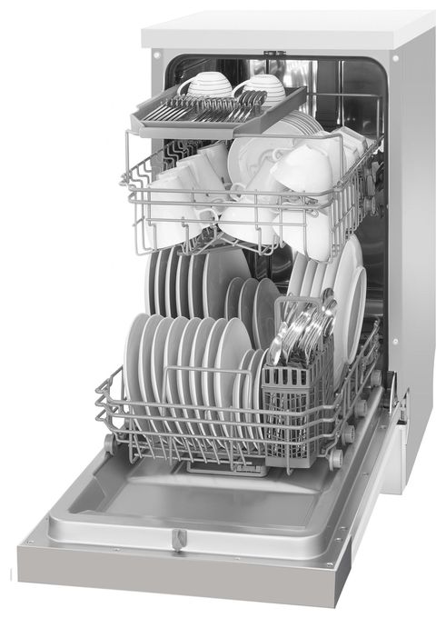 45 cm Geschirrspüler teilintegriert (ohne Front) Leise 10 Maßgedecke aquaStop Funktion EGSP560911E 