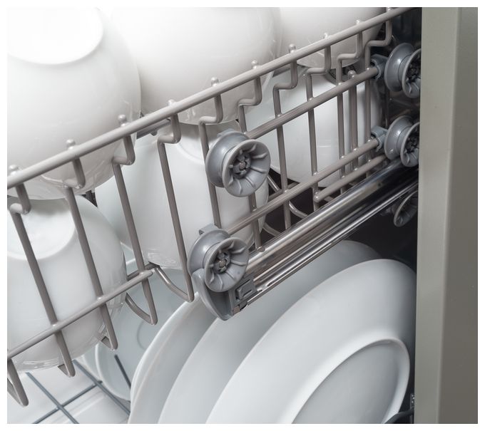 45 cm Geschirrspüler vollintegriert (ohne Front) Leise 10 Maßgedecke aquaStop Funktion EGSPV586900 