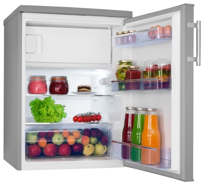 136 l / 117 l Tischkühlschrank EEK: D 118 kWh Jahr  KS361115E (Edelstahl) 