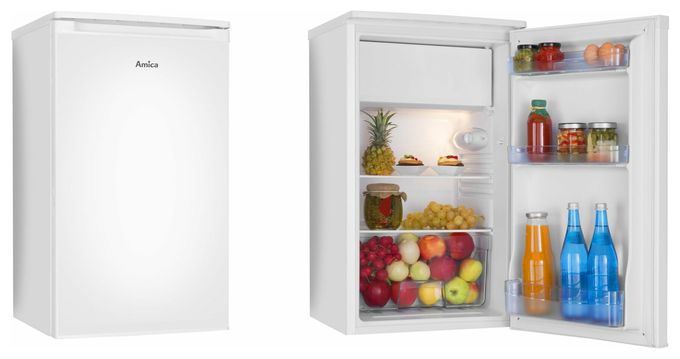 83 l / 75 l Tischkühlschrank EEK: E 128 kWh Jahr  KS361155 W (Weiß) 