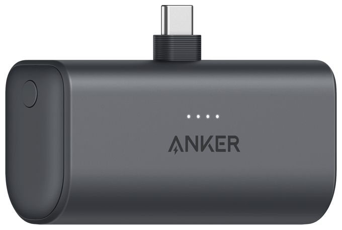 5000 mAh Powerbank USB Typ-C  Nano (Schwarz) 