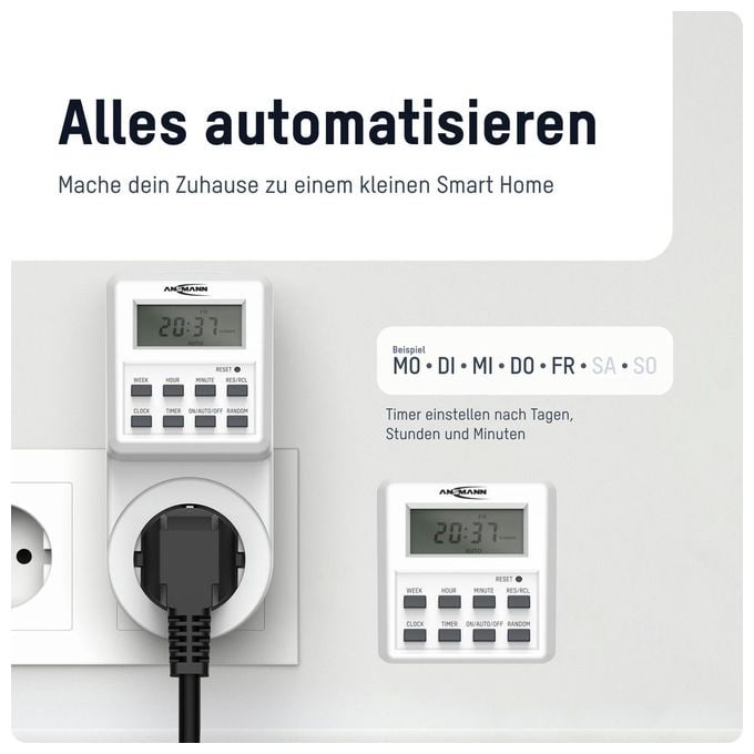 AES6 Zeitschaltuhr digital 