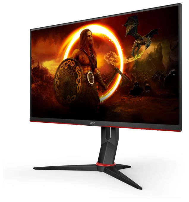 Full HD Monitor 68,6 cm (27 Zoll) 16:9 4 ms 350 cd/m²  27G2SU/BK (Schwarz, Rot) 