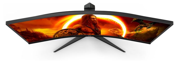 Quad HD Monitor 86,4 cm (34 Zoll) 21:9 5 ms 430 cd/m²  CU34G2XP (Schwarz, Rot) 