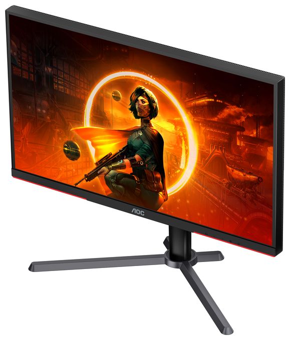 2K Ultra HD Monitor 68,6 cm (27 Zoll) 16:9 1 ms  Q27G3XMN/BK (Schwarz, Rot) 