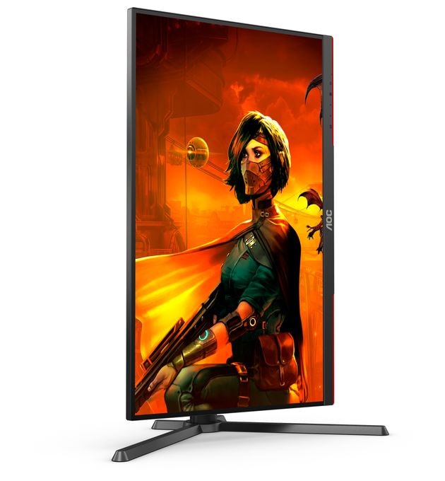 4K Ultra HD Monitor 68,6 cm (27 Zoll) 16:9 1 ms  U27G3X/BK (Schwarz, Rot) 
