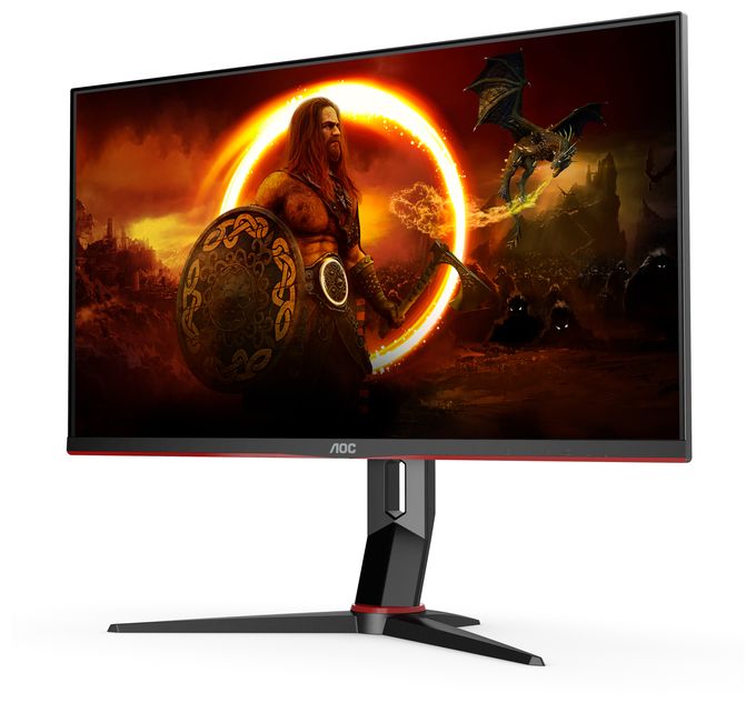 4K Ultra HD Monitor 71,1 cm (28 Zoll) 16:9 1 ms 370 cd/m²  U28G2XU2/BK (Schwarz, Rot) 