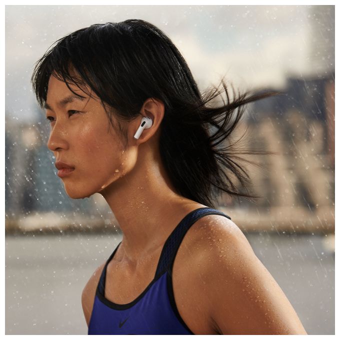 In-Ear Bluetooth Kopfhörer kabellos 6 h Laufzeit IPX4  AirPods (3.Gen) (Weiß) 