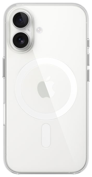 Cover für Apple iPhone 16  Clear Case mit MagSafe (Transparent) 