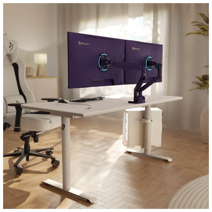 Monitorarm bis 18 kg  Alzare Neo Duo (Violett) 