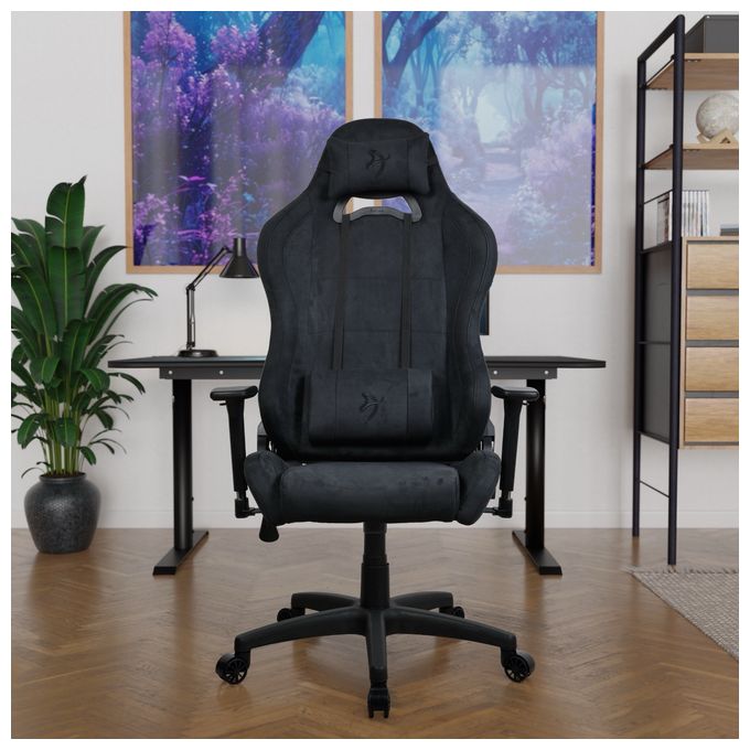 Gamingstuhl bis 120 kg (Schwarz) Torretta Supersoft 