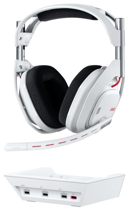 Over Ear Bluetooth Kopfhörer kabellos 24 h Laufzeit USB Type-C / USB Type-A  A50 (Gen 5) (Weiß) 