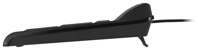 Heimbüro Tastatur USB  KU100 Smart Card (Schwarz) 