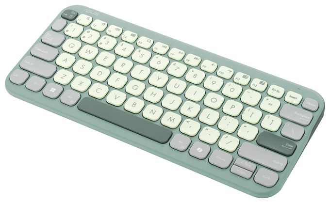 Home Tastatur Bluetooth  KW100 (Grün, Hellgrün) 