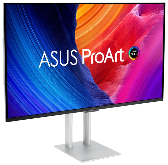 4K Ultra HD Monitor 80 cm (31.5 Zoll) 16:9 0,1 ms 250 cd/m²  ProArt OLED PA32UCDM (Silber) 