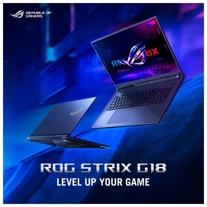 WUXGA Notebook 45,7 cm (18 Zoll) 1920 x 1200 Pixel 1 TB SSD Windows 11 Home AMD Ryzen 9 max. 5,3 GHz  ROG Strix G814PP-S8075W (Grau) 