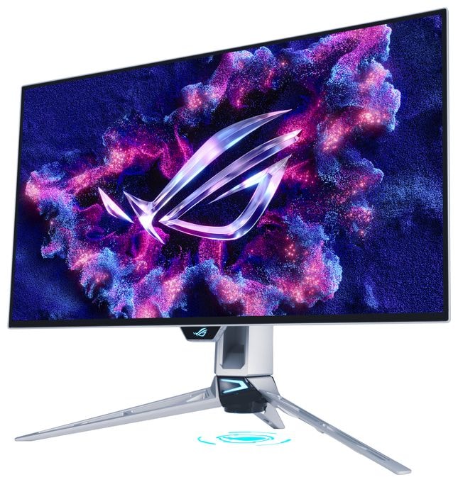 Quad HD Monitor 67,3 cm (26.5 Zoll) 16:9 0,02 ms  ROG Swift OLED PG27AQWP-W (Silber) 