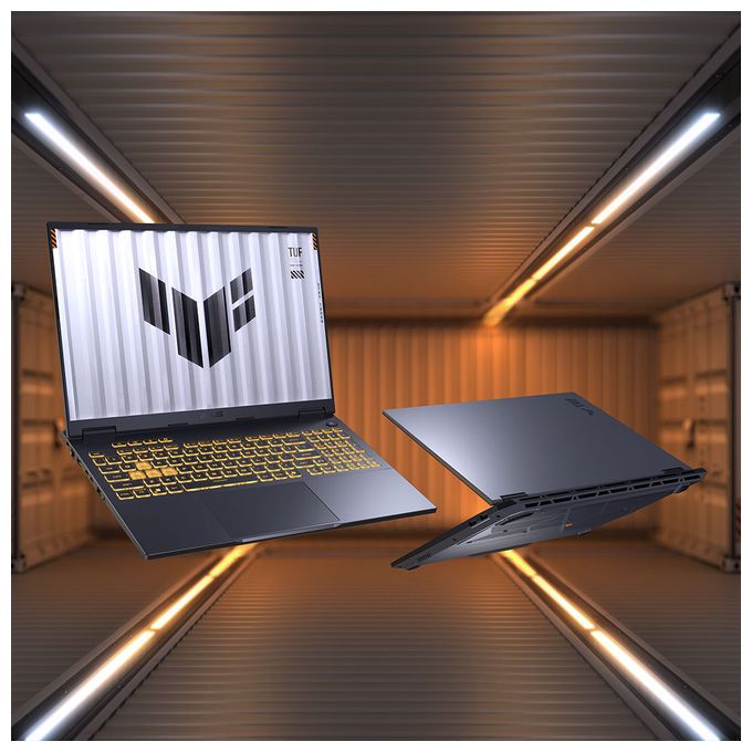 WUXGA Notebook 40,6 cm (16 Zoll) 1920 x 1200 Pixel 16 GB Ram 512 GB SSD Windows 11 Home Intel® Core™ i5 max. 4,8 GHz NVIDIA GeForce RTX 5050 Laptop GPU  TUF Gaming FX610JH-TU014W (Schwarz) 