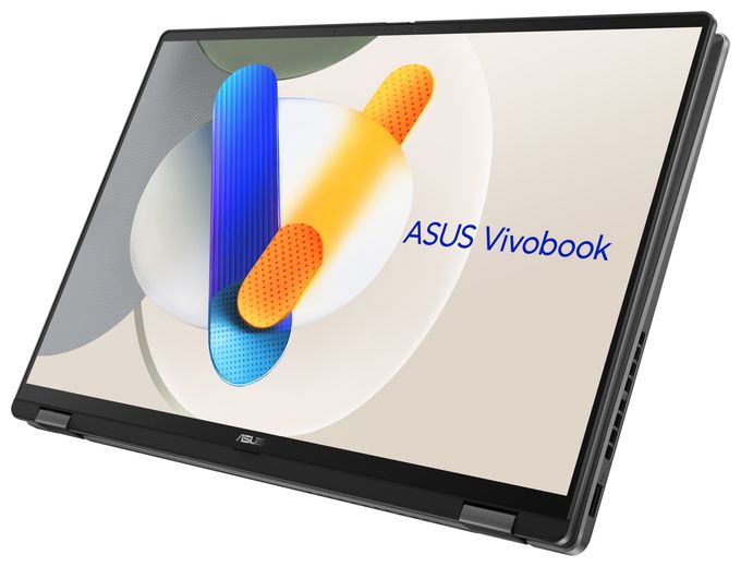 WUXGA Notebook 40,6 cm (16 Zoll) 1920 x 1200 Pixel 512 GB SSD Windows 11 Home Intel Core Ultra 7 max. 4,8 GHz  Vivobook Flip TP3607SA-SI716W Copilot+ PC (Grau) 