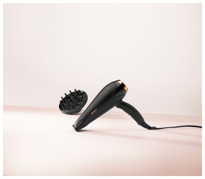 Haartrockner 2200 W  D570DE Turbo Shine 2200 (Schwarz) 