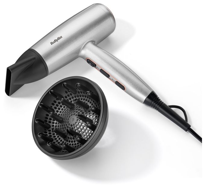 Haartrockner 2100 W  D580DE Cosmos (Satinierter Stahl) 