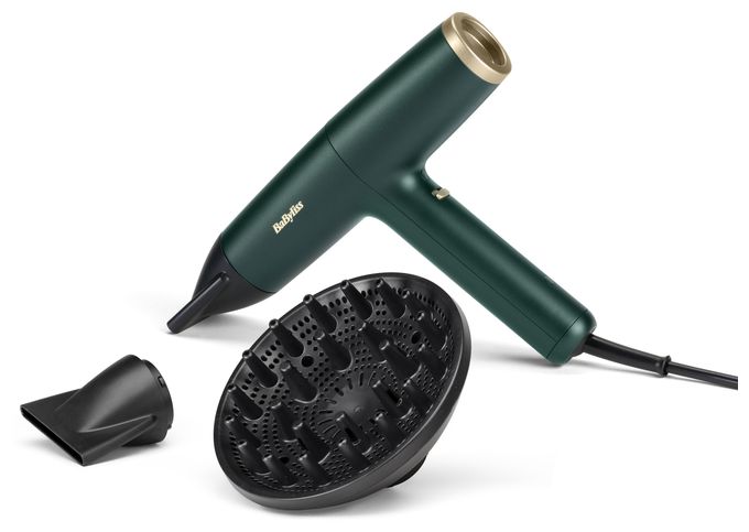 Haartrockner 1700 W  D6555DE Air Power Pro (Gold, Grün) 