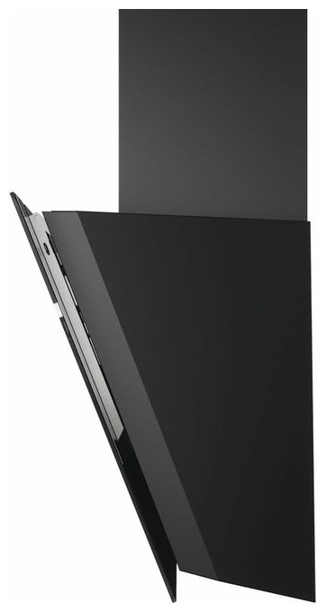 Abluft/Umluft Dunstabzugshaube/Esse Wand 60 cm (Schwarz) BHVS61FLTDPK 